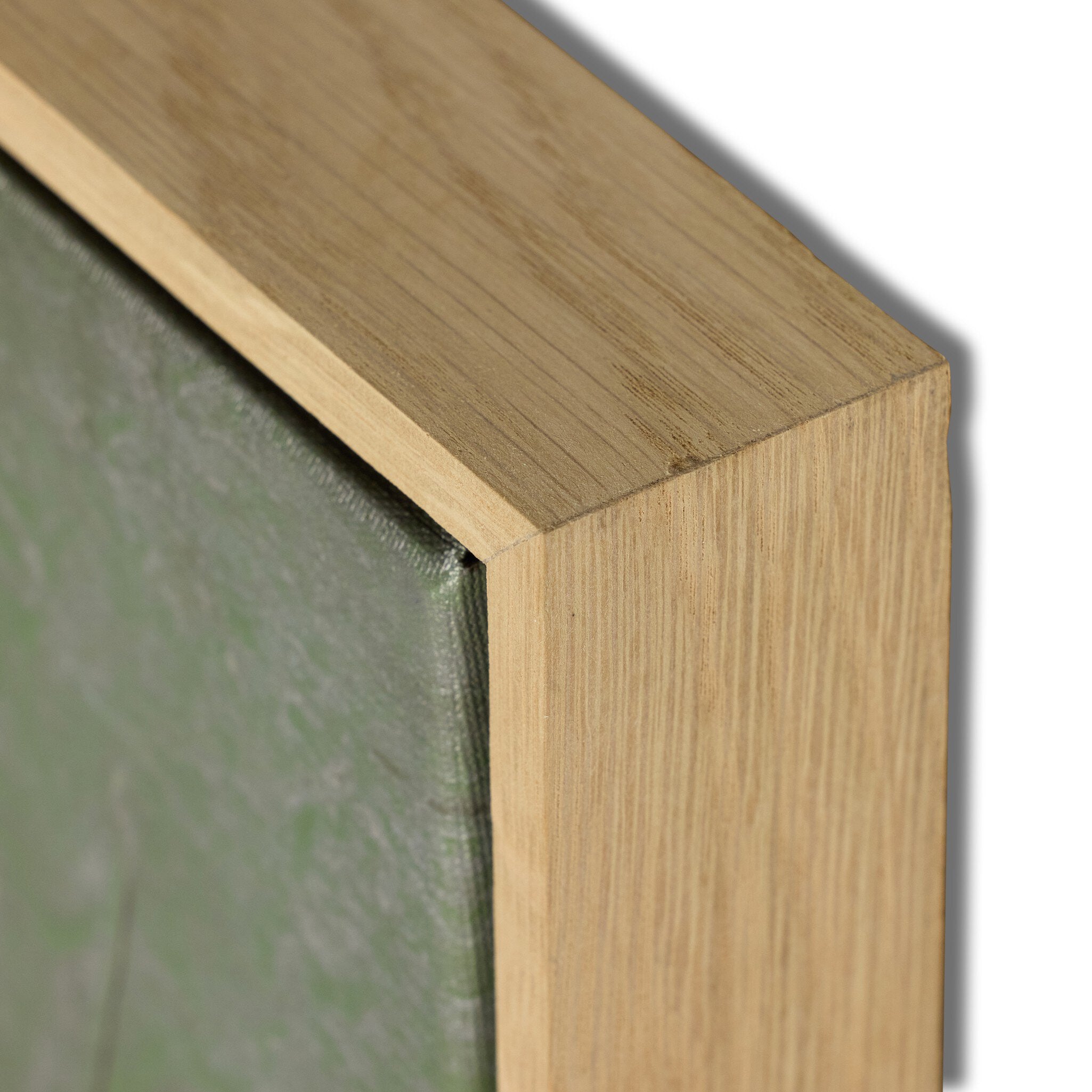 Remembering Pablo by Douglas Galloway - Vertical Grain White Oak Floater | 48" x 25"