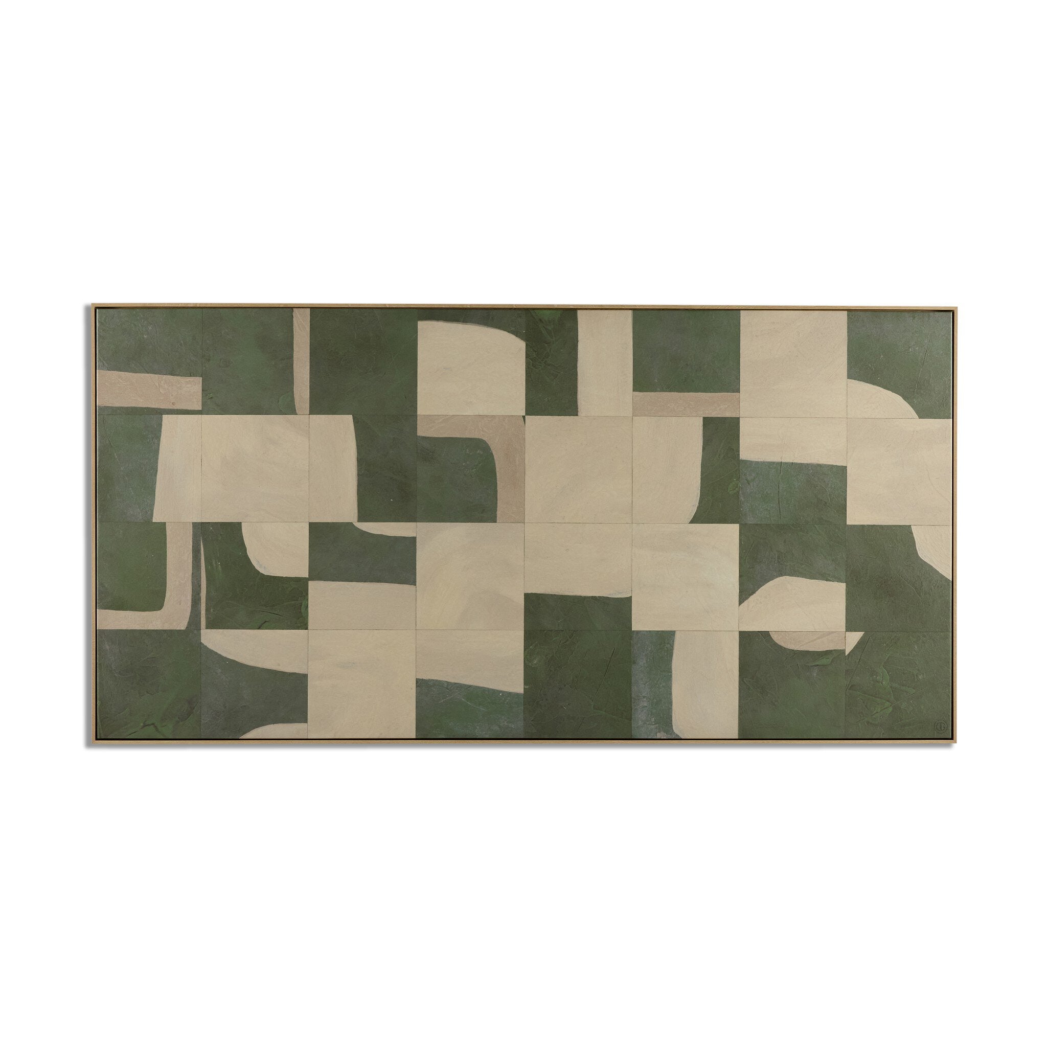 Remembering Pablo by Douglas Galloway - Vertical Grain White Oak Floater | 72" x 37"