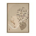 Threshold: Inhabiting My Headspace by LiminalME - Vertical Grain White Oak Floater | 45.5" x 60"