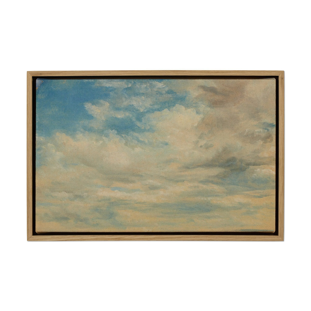 Clouds, 1822 by John Constable - Vertical Grain White Oak Floater