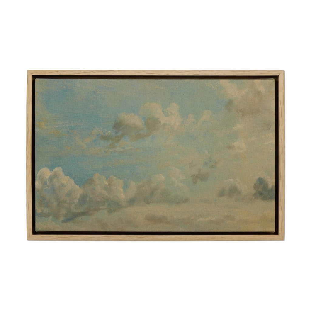 Study Of Cumulus Clouds, 1822 by John Constable - Vertical Grain White Oak Floater