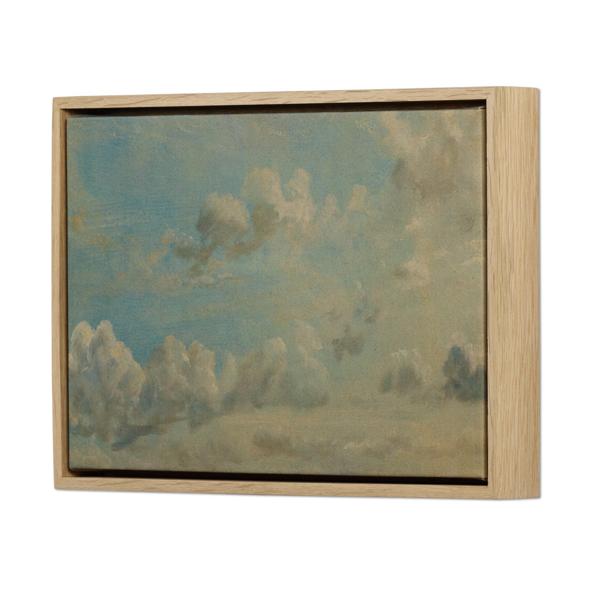 Study Of Cumulus Clouds, 1822 by John Constable - Vertical Grain White Oak Floater