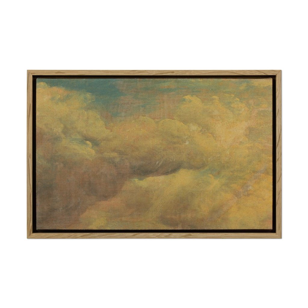 Cloud Study, 1821 by John Constable - Vertical Grain White Oak Floater