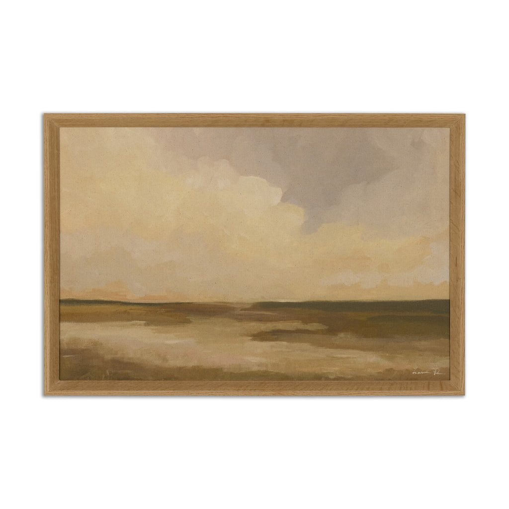 Early Light by Lauren Fuhr - RoofTop 1.5 Vertical Grain White Oak | 24" x 16"