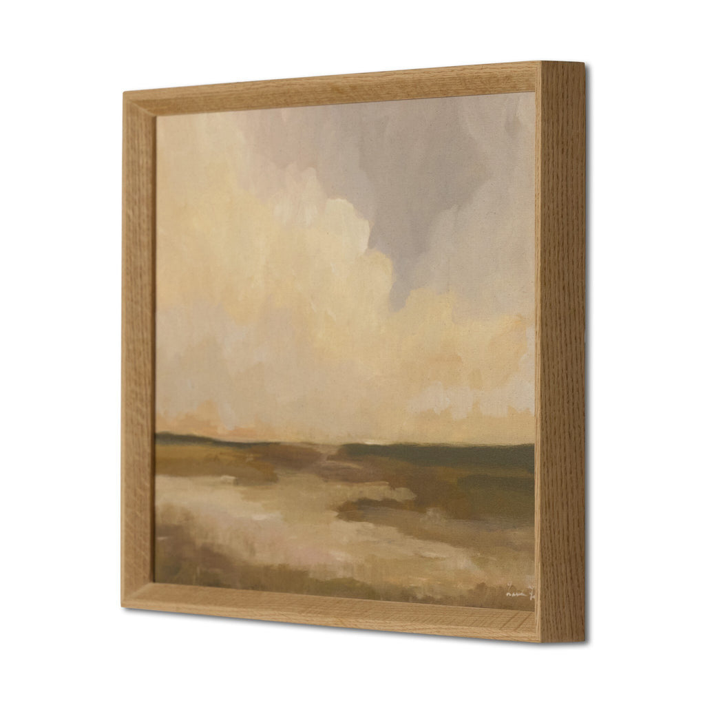 Early Light by Lauren Fuhr - RoofTop 1.5 Vertical Grain White Oak | 18" x 12"
