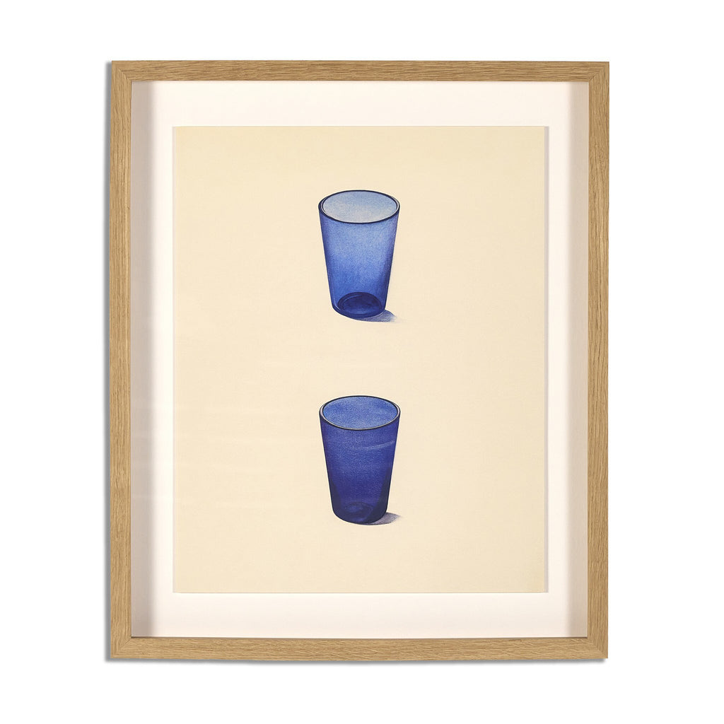 Whiskey Glasses by Edward White - Vertical Grain 1.5 White Oak | 18" x 15.5"