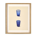 Whiskey Glasses by Edward White - Vertical Grain 1.5 White Oak | 24" x 20"