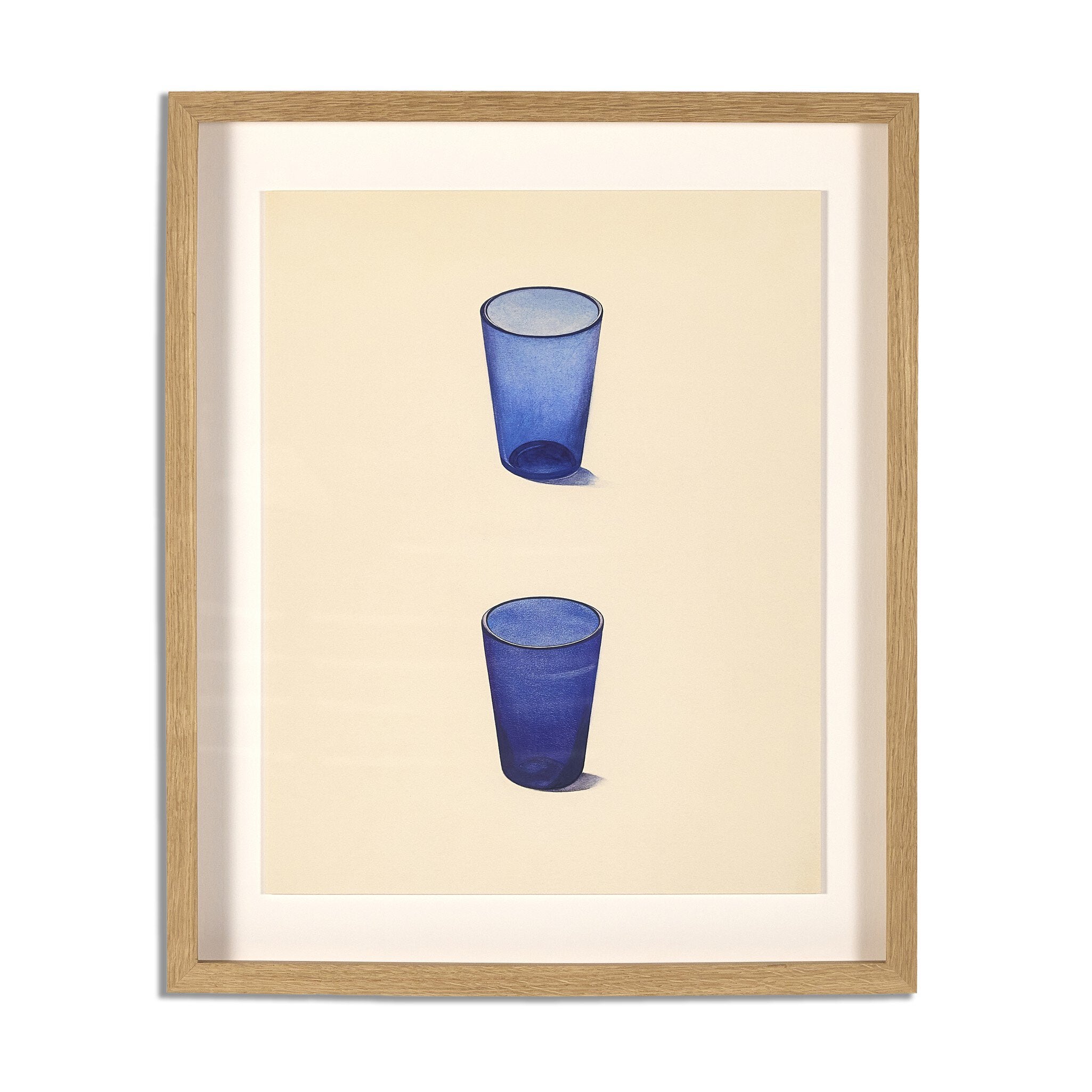 Whiskey Glasses by Edward White - Vertical Grain 1.5 White Oak | 24" x 20"