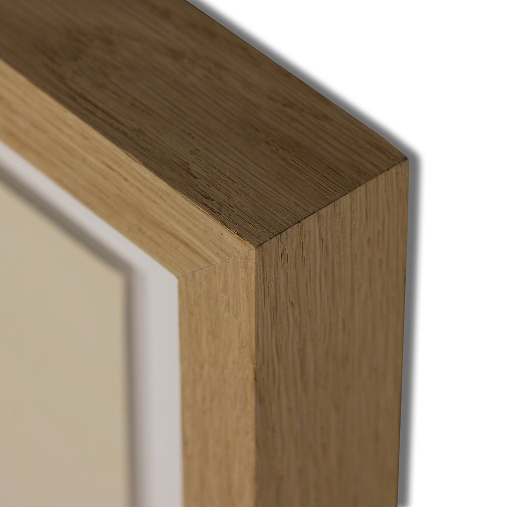 Carboy by Edward White - Vertical Grain 1.5 White Oak | 18" x 15.5"