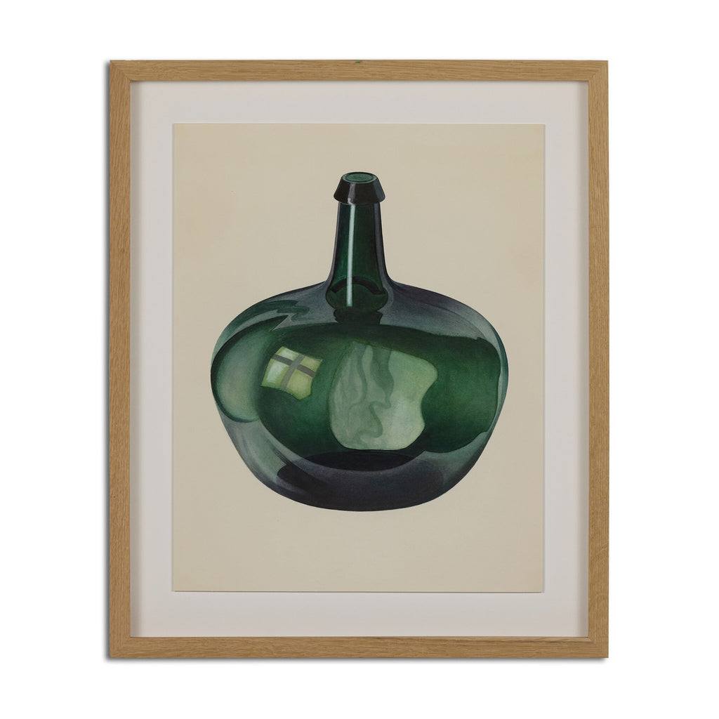 Carboy by Edward White - Vertical Grain 1.5 White Oak | 24" x 20"