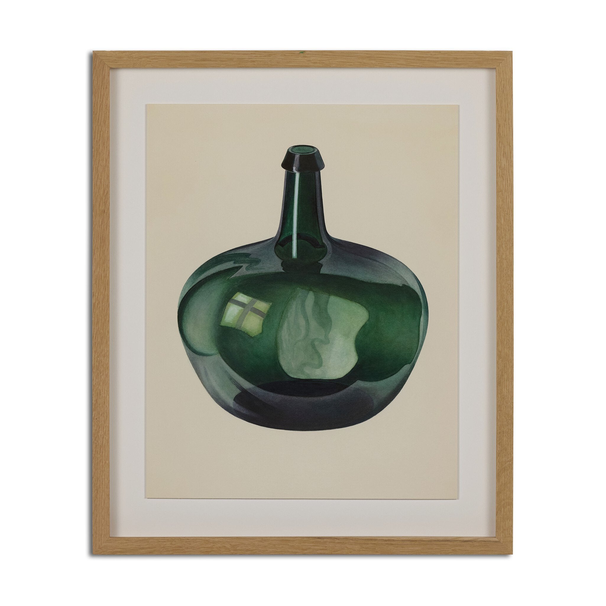 Carboy by Edward White - Vertical Grain 1.5 White Oak | 24" x 20"