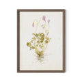 Oxalis Debilis No. 1 by Laurel-Dawn Latshaw - RoofTop 1.5 Rustic Walnut