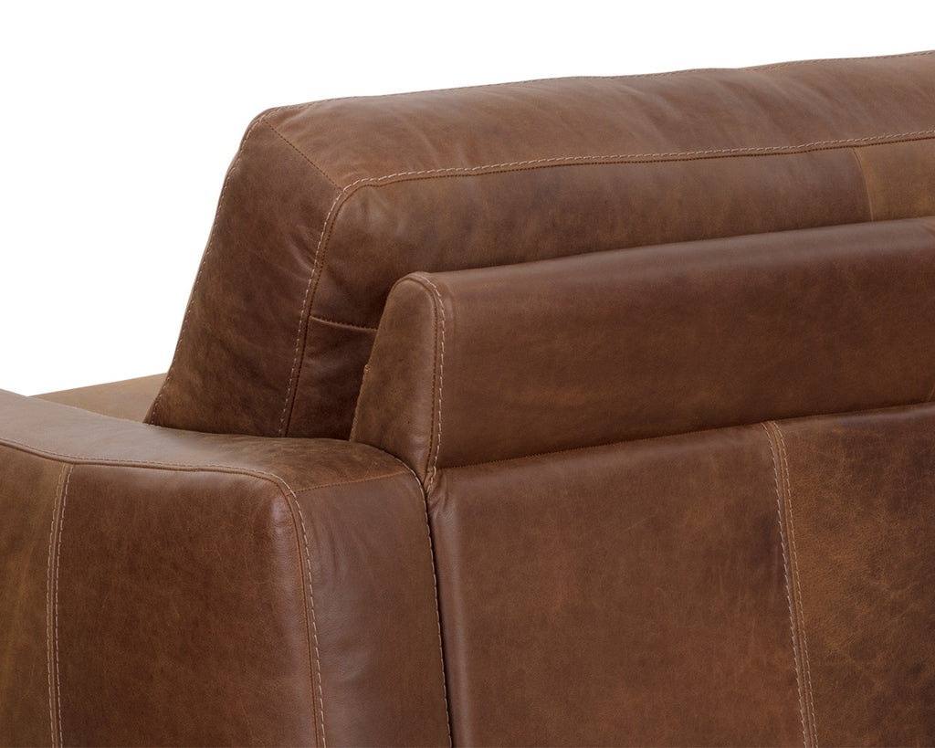 Rafael Sofa - Lucia Tobacco Leather