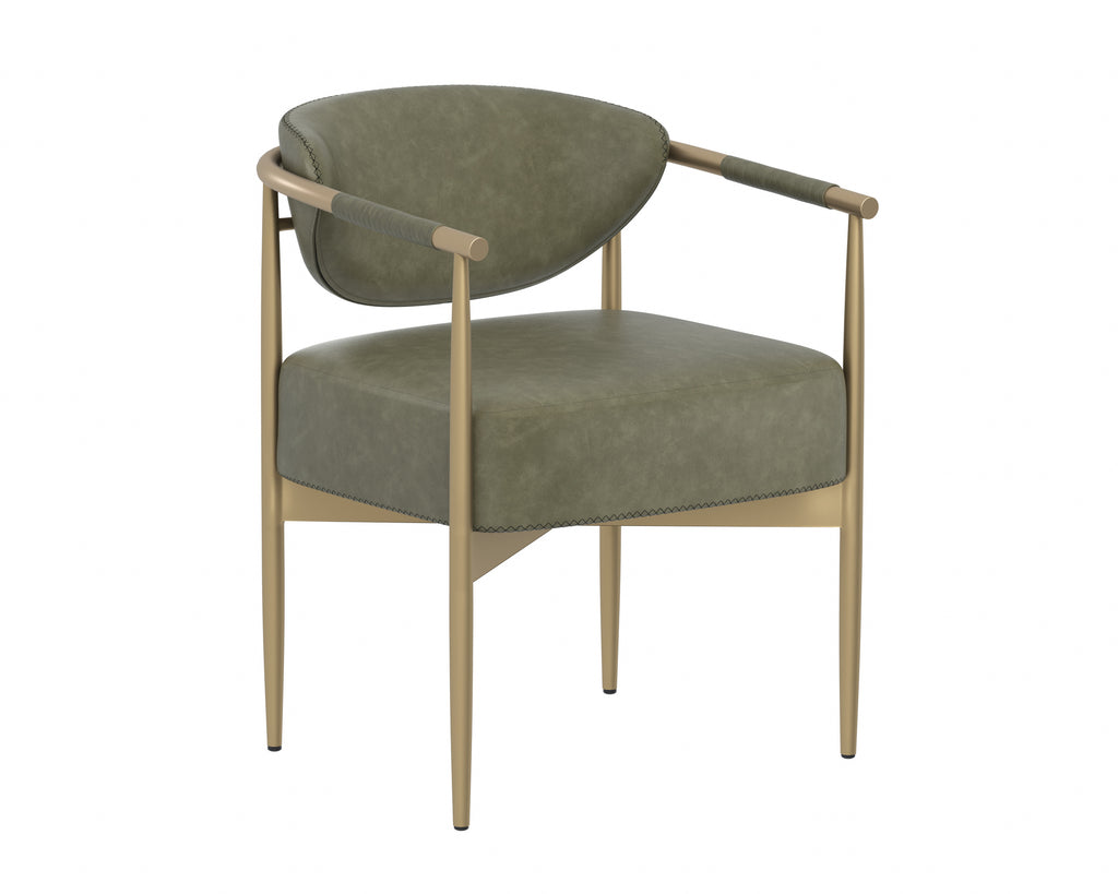 Heloise Dining Armchair - Ivanhoe Pine