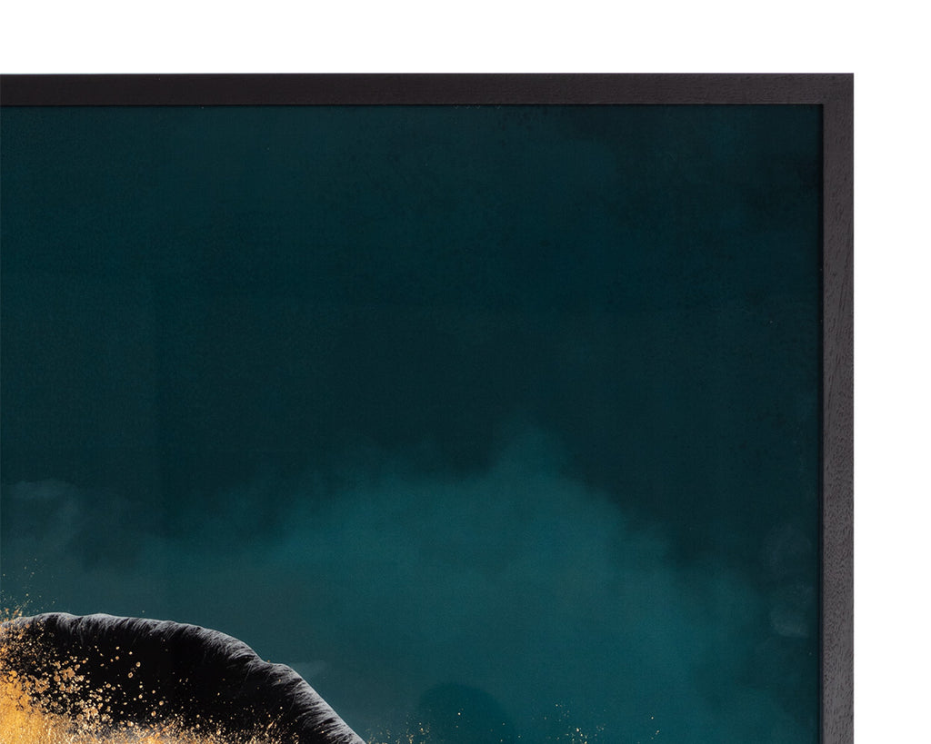 Mind Over Matter - 40" X 60" - Black Frame