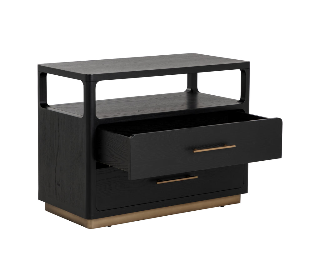 Danette Nightstand - Black