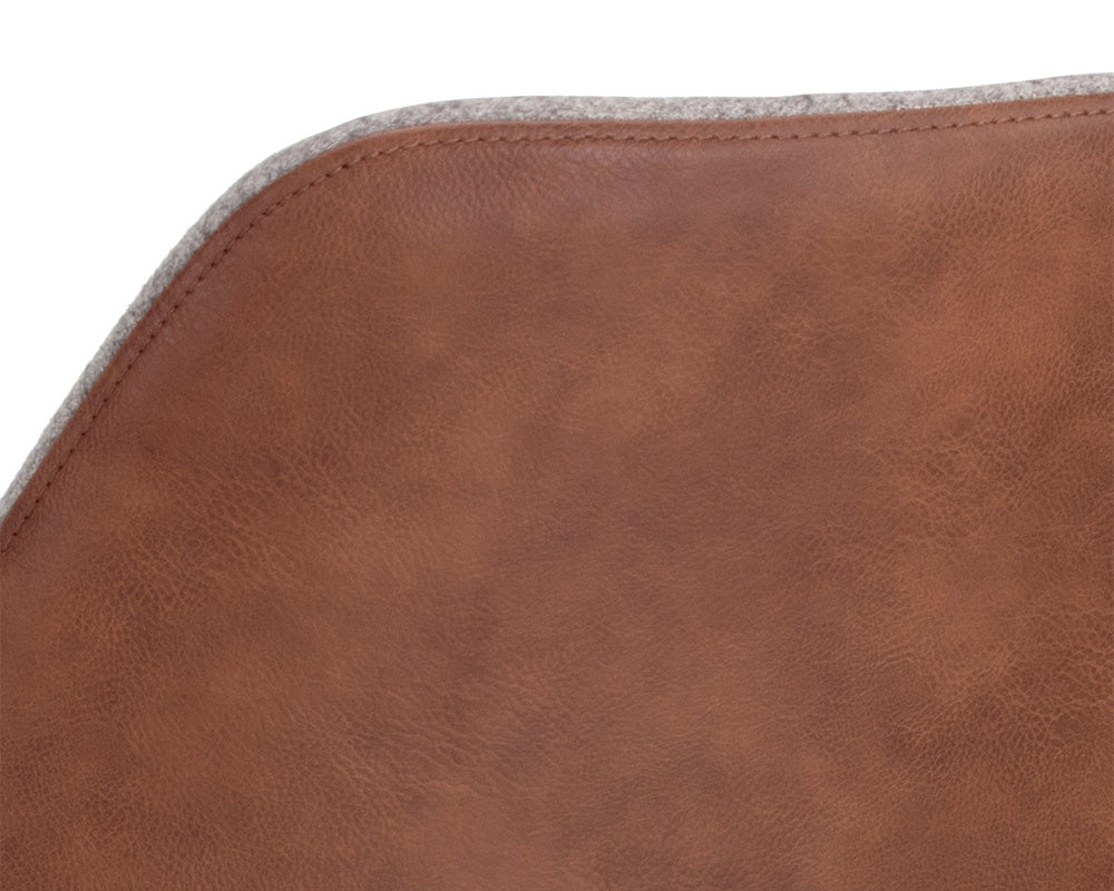 Mccoy Counter Stool - Cinnamon Brown / November Grey