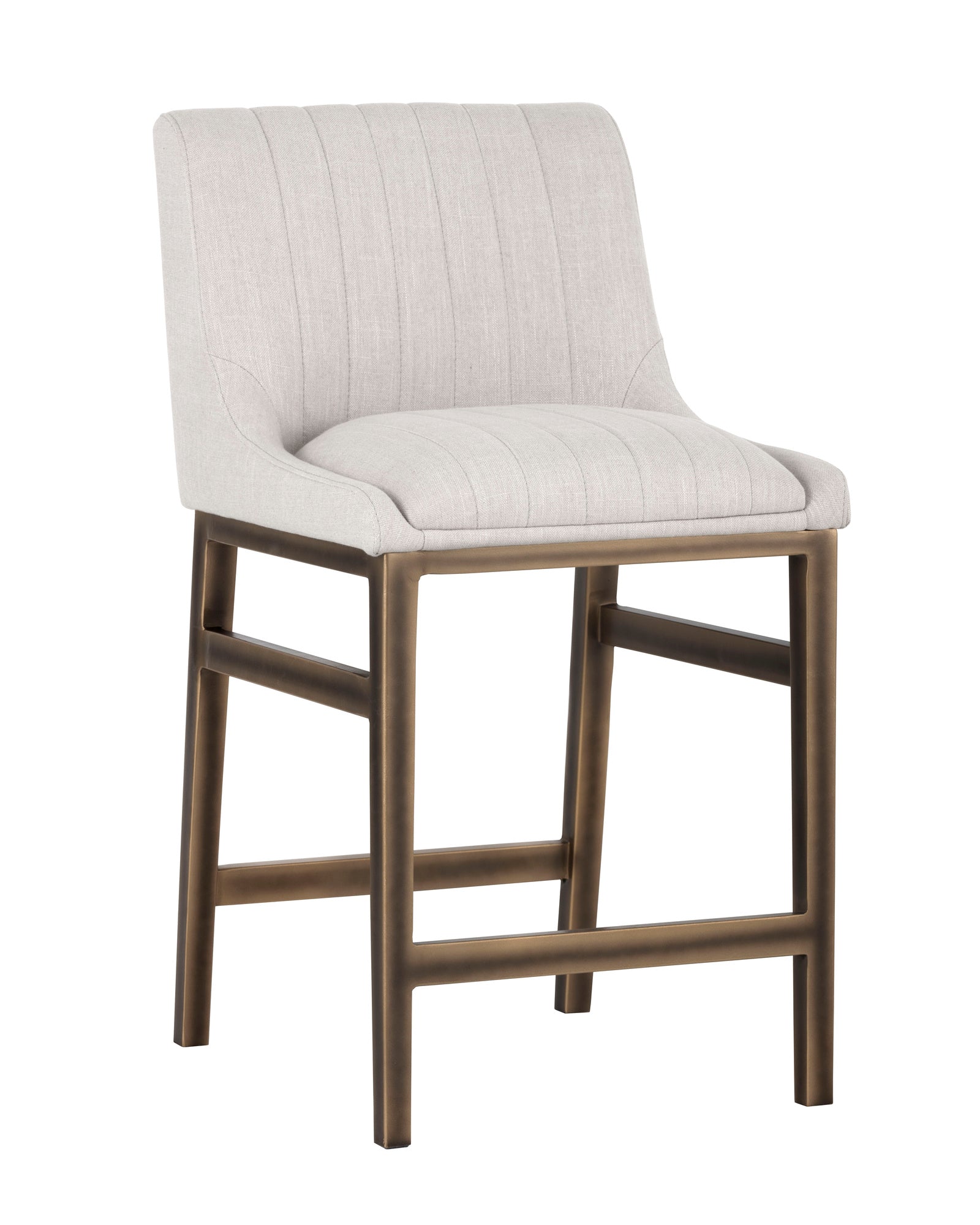 Halden Counter Stool - Beige Linen