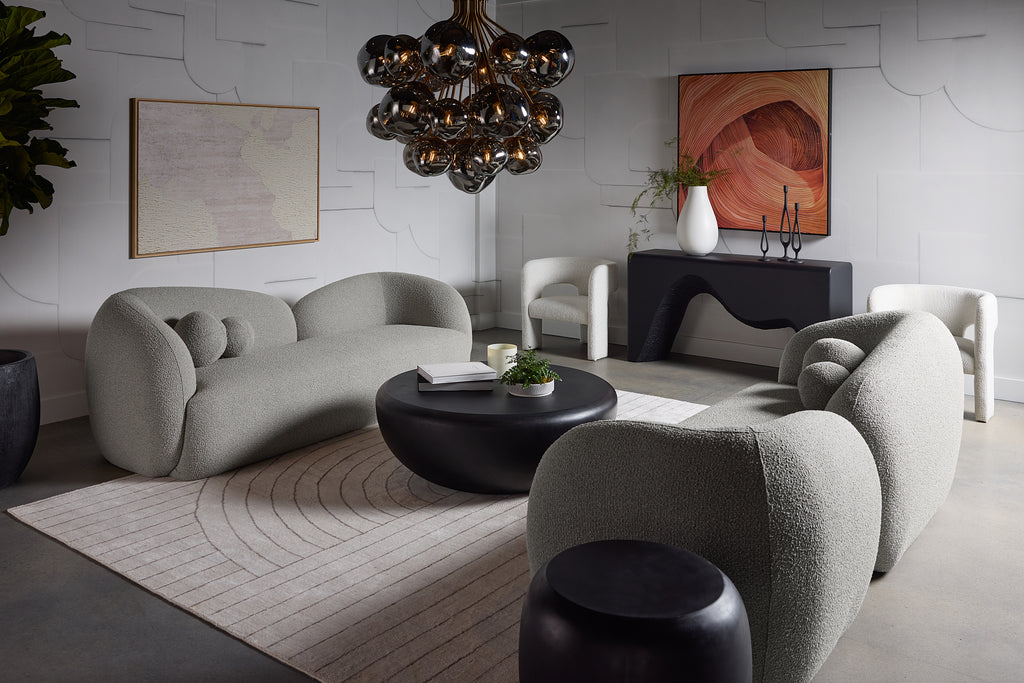 Isidore Lounge Chair - Copenhagen White