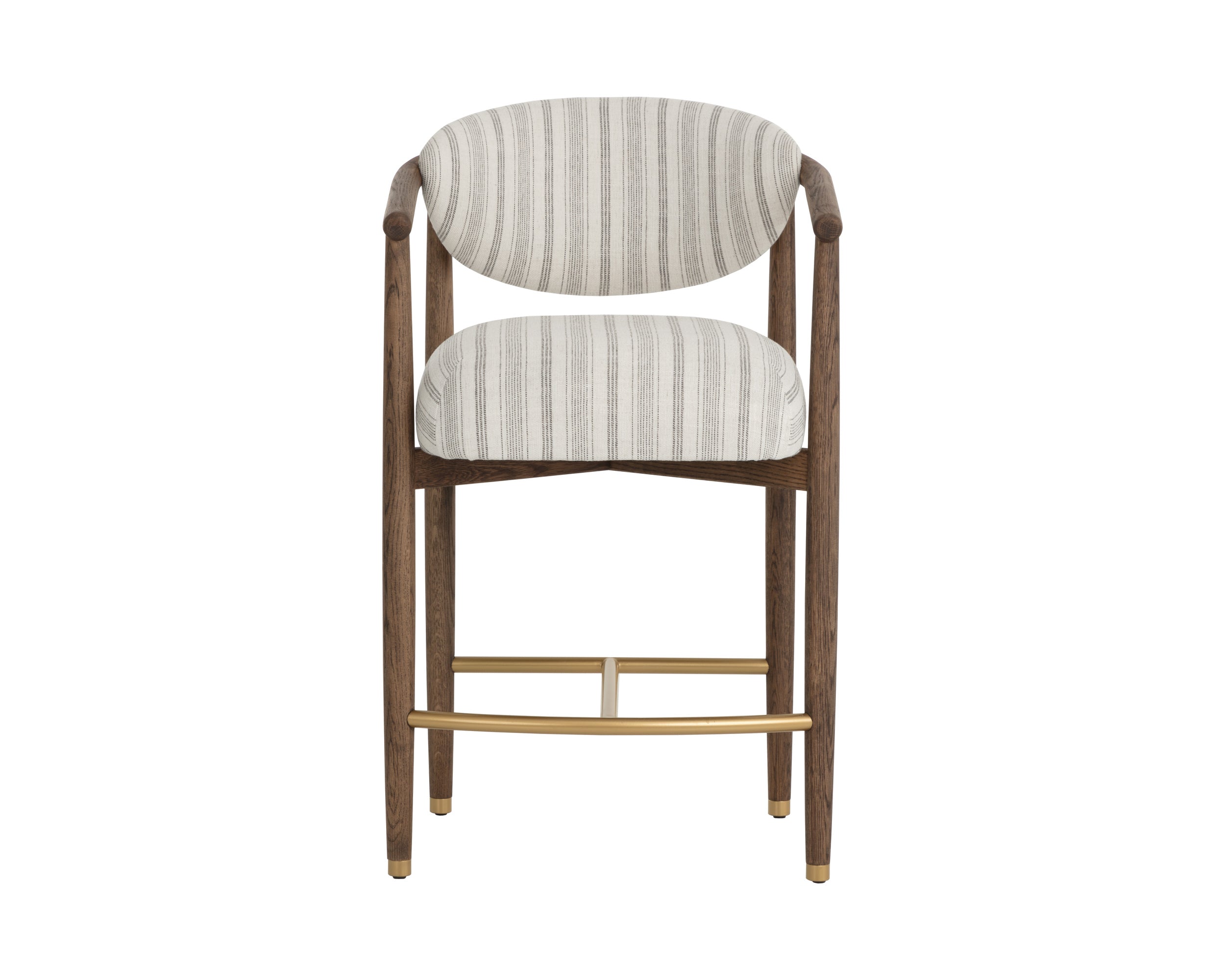 Sigrid Counter Stool - Antique Brown - Gifford Script
