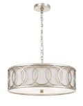 Libby Langdon Graham 18'' Antique Silver Chandelier