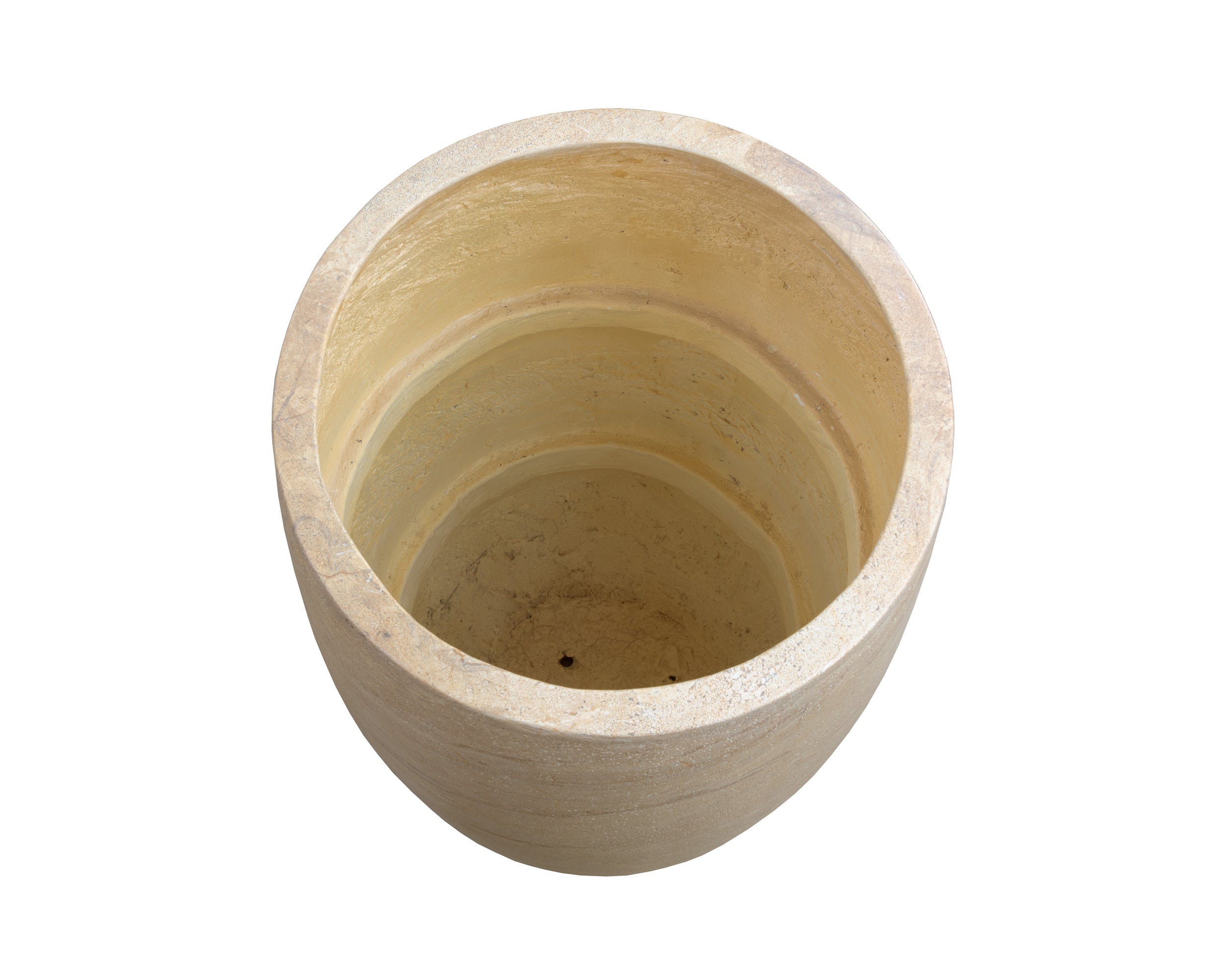 Aster Planter - Tall - Travertine Look