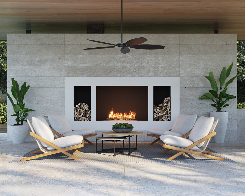 Bari Lounge Chair - Natural - Stinson White