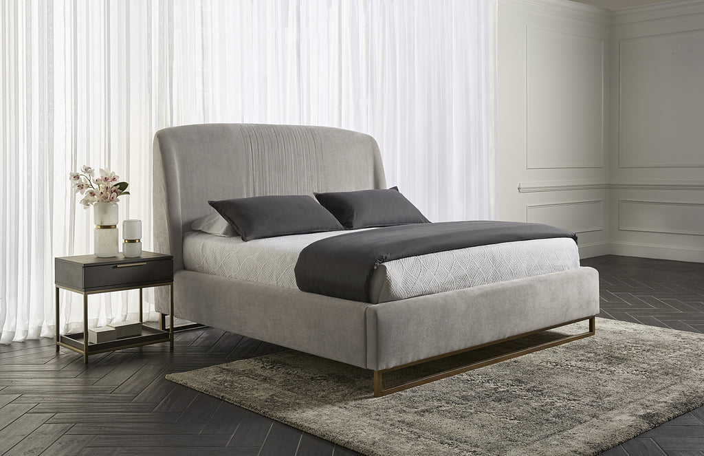Nevin Bed - King - Polo Club Stone