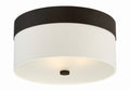 Libby Langdon Grayson 16'' Dark Bronze Flush Mount
