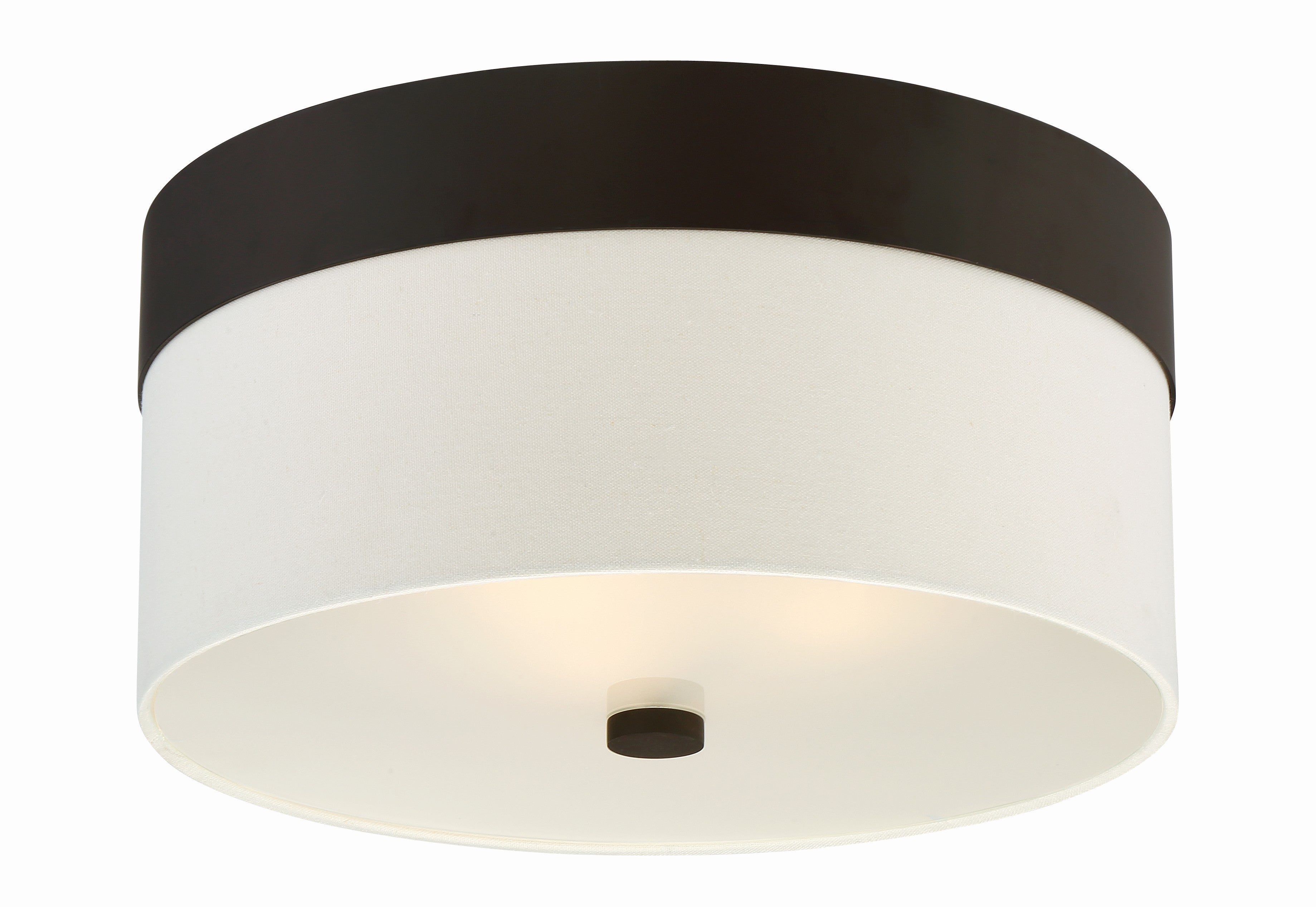 Libby Langdon Grayson 16'' Dark Bronze Flush Mount