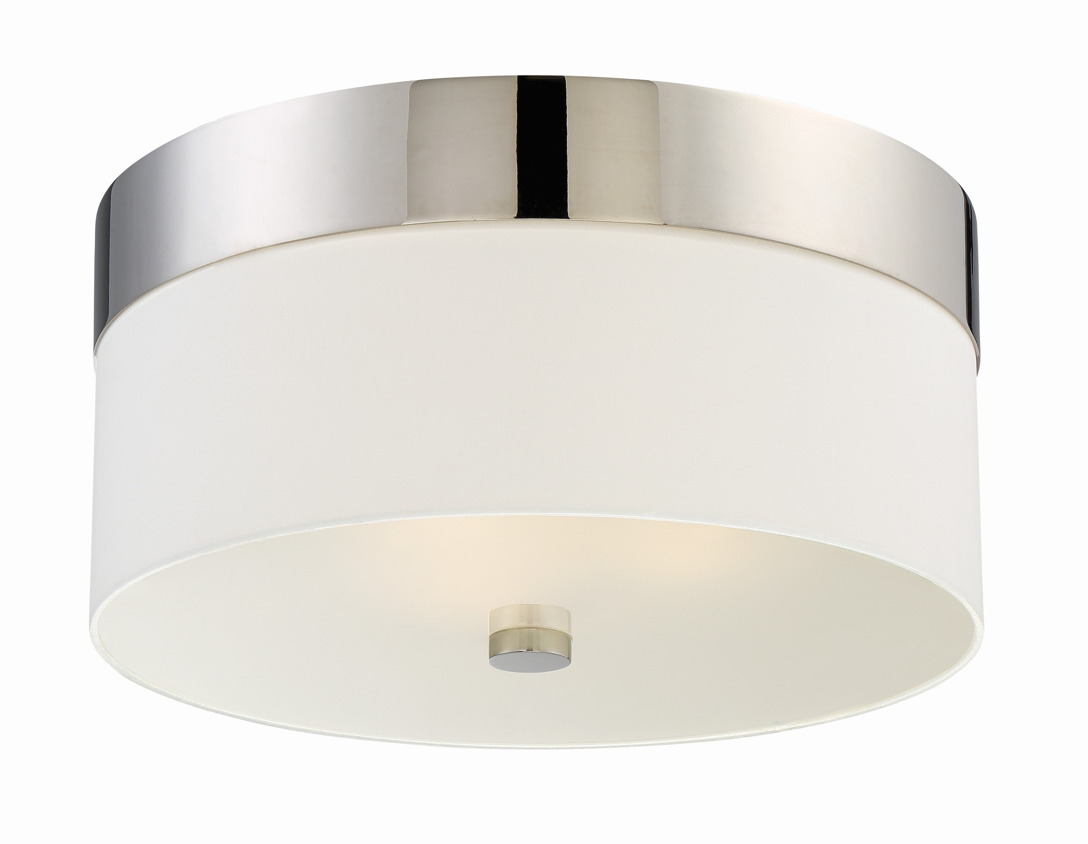 Libby Langdon Grayson 16'' Polished Nickel Flush Mount