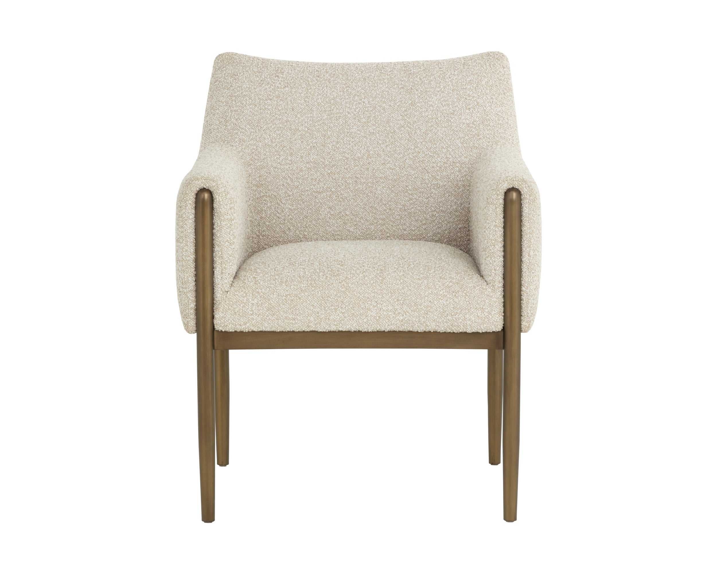 Olea Dining Armchair - Santa Cruz Oatmeal