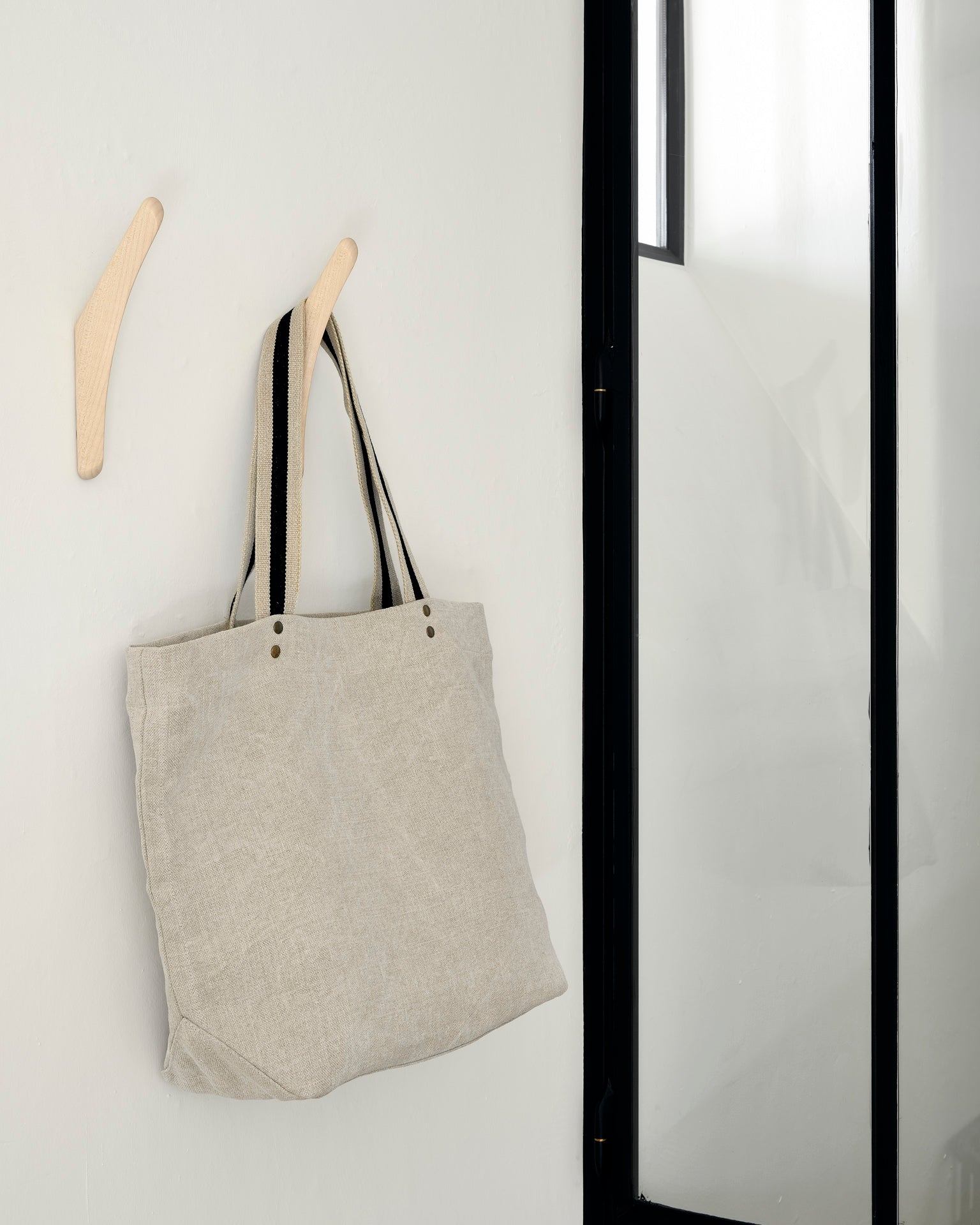 Pi Wall Hanger | Varnished Sycamore | Set Of 2