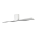 Plank Smart 52 Hugger Ceiling Fan | Blades Matte White
