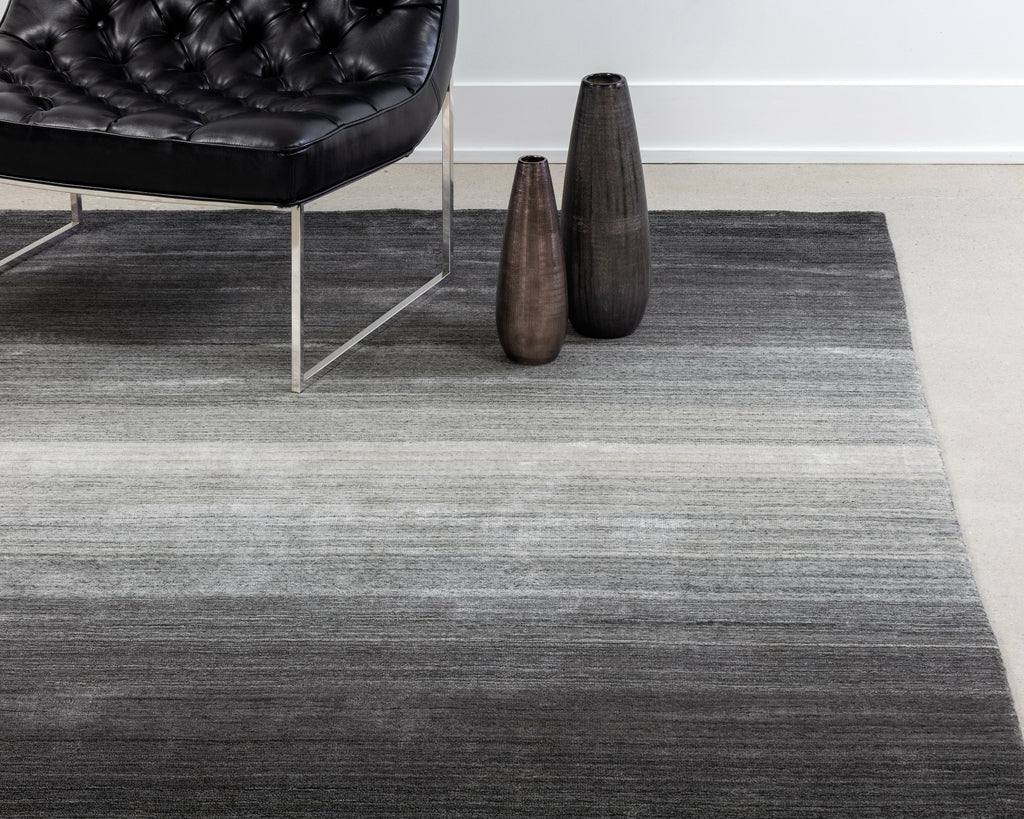 Lagos Hand-Loomed Rug - Grey - 9' X 12'