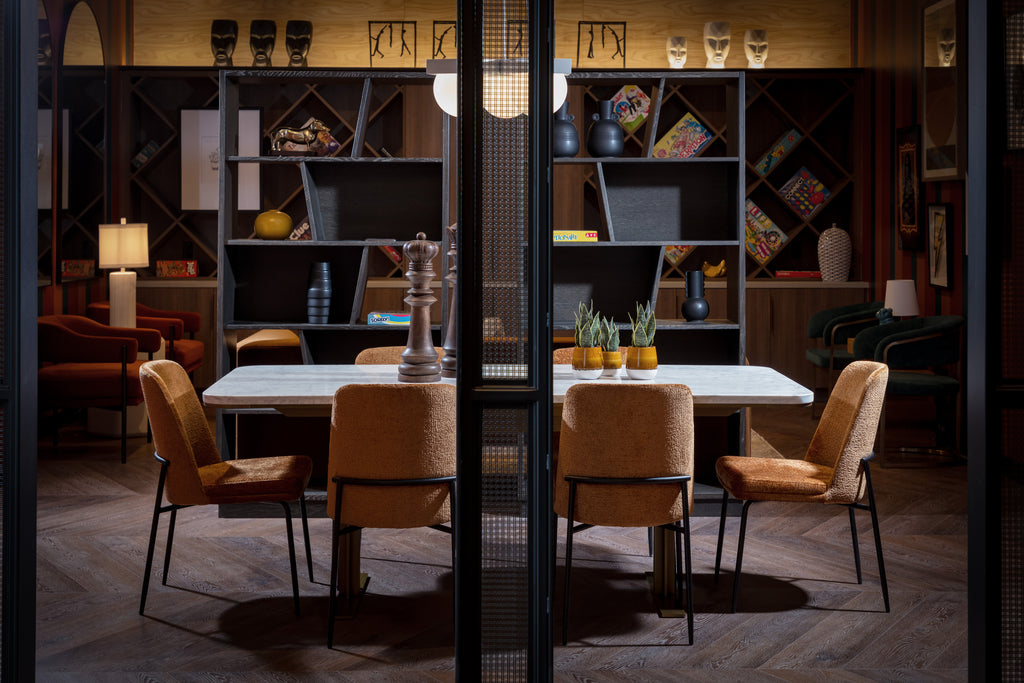 Zeke Dining Chair - Black - Bergen Marmalade