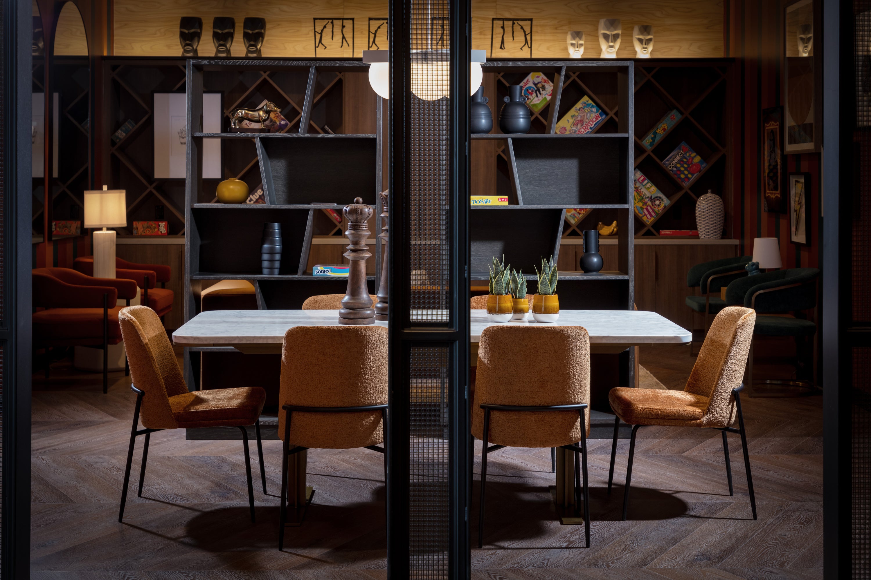 Zeke Dining Chair - Black - Bergen Marmalade