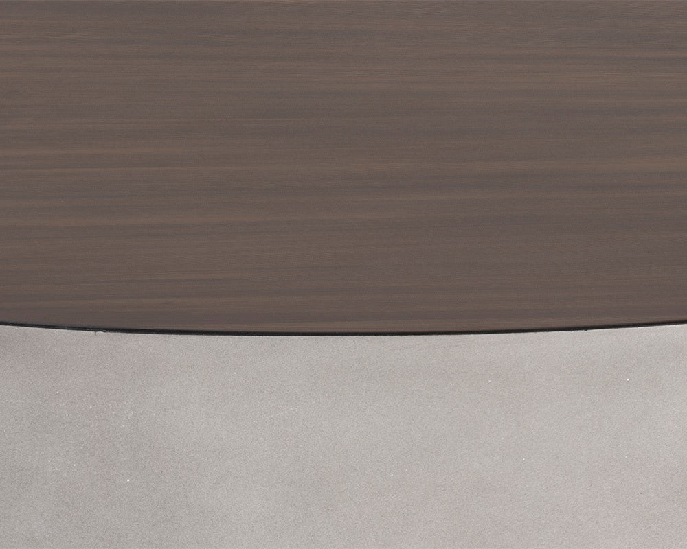 Diaz Coffee Table - Grey - Wood Grain Brown