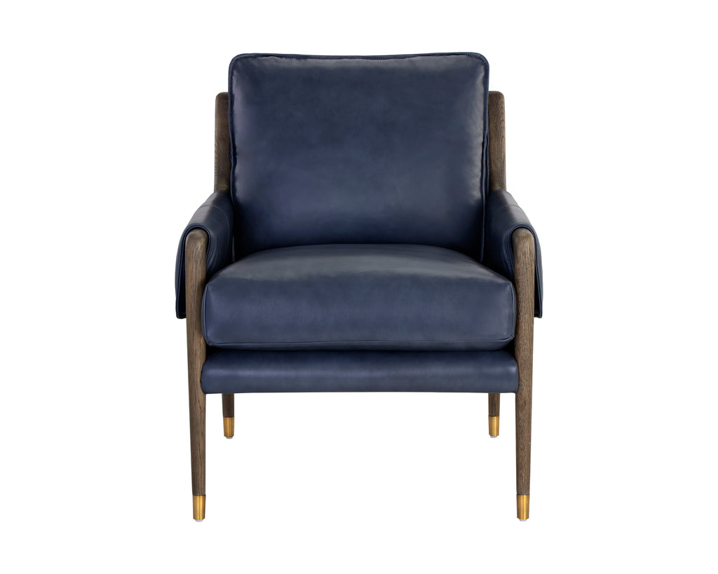 Mauti Armchair - Distressed Brown - Cortina Ink Leather