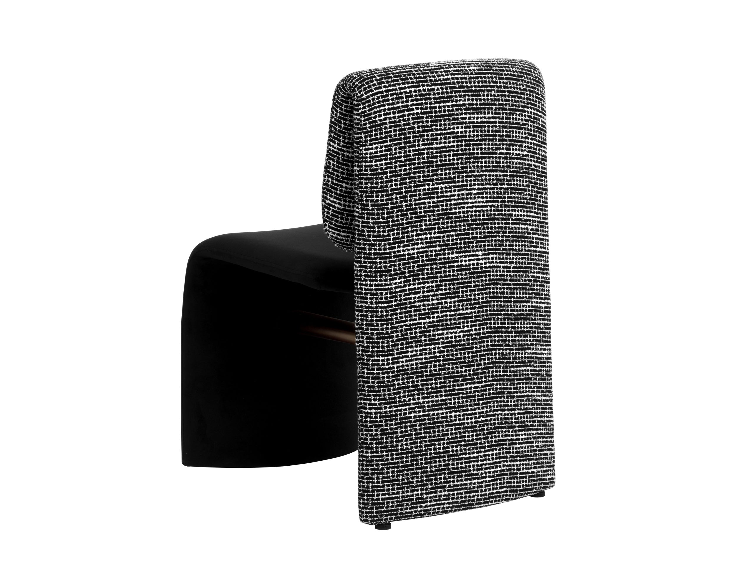 Dunnington Dining Chair - Dark Bronze - Abbington Black / Hobbes Night