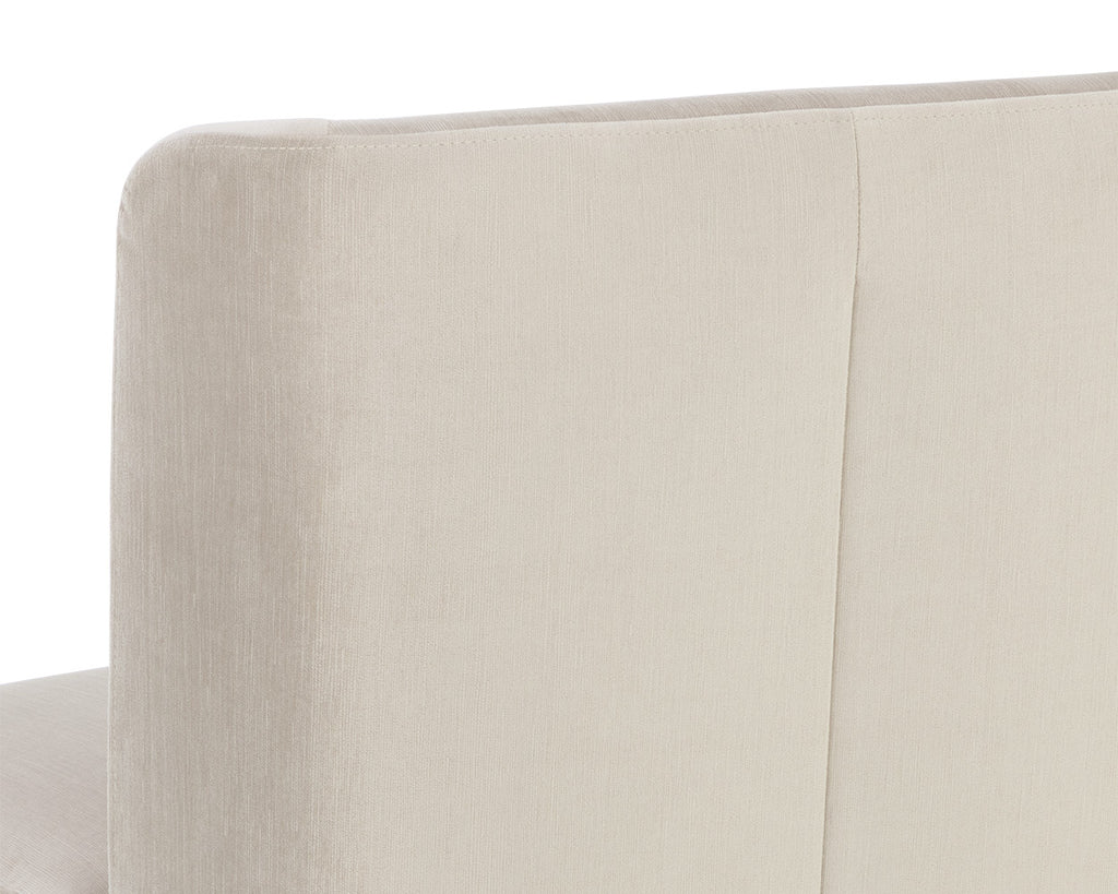 Amita Wheeled Dining Chair - Piccolo Prosecco