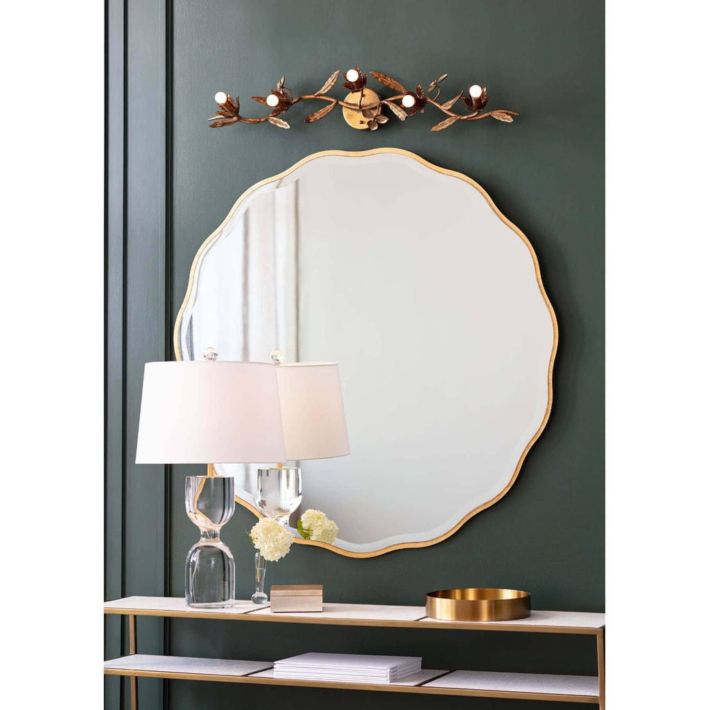 Echelon Console Table | Natural Brass