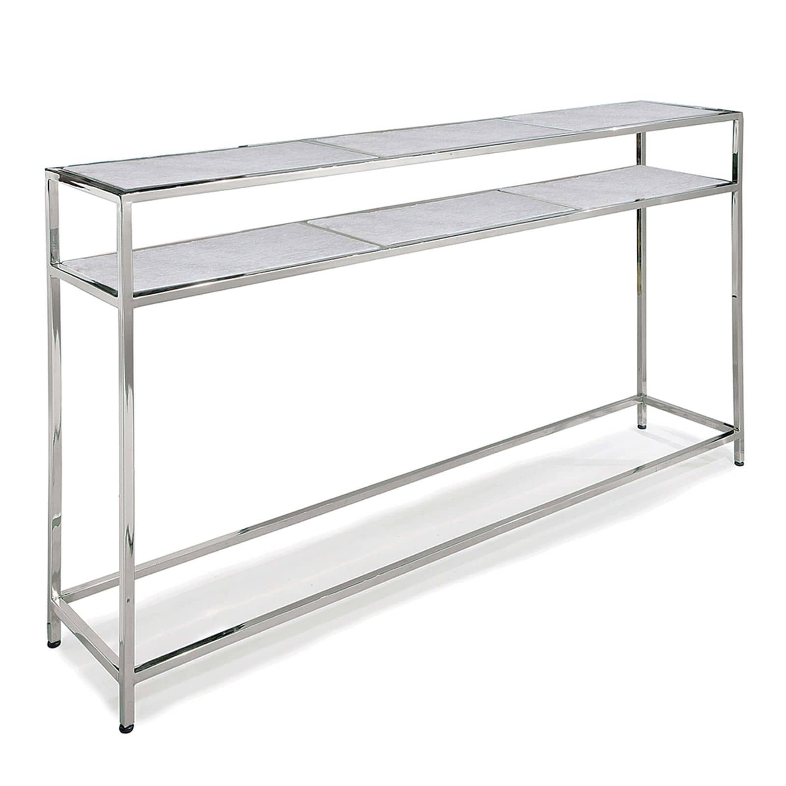 Echelon Console Table | Polished Nickel