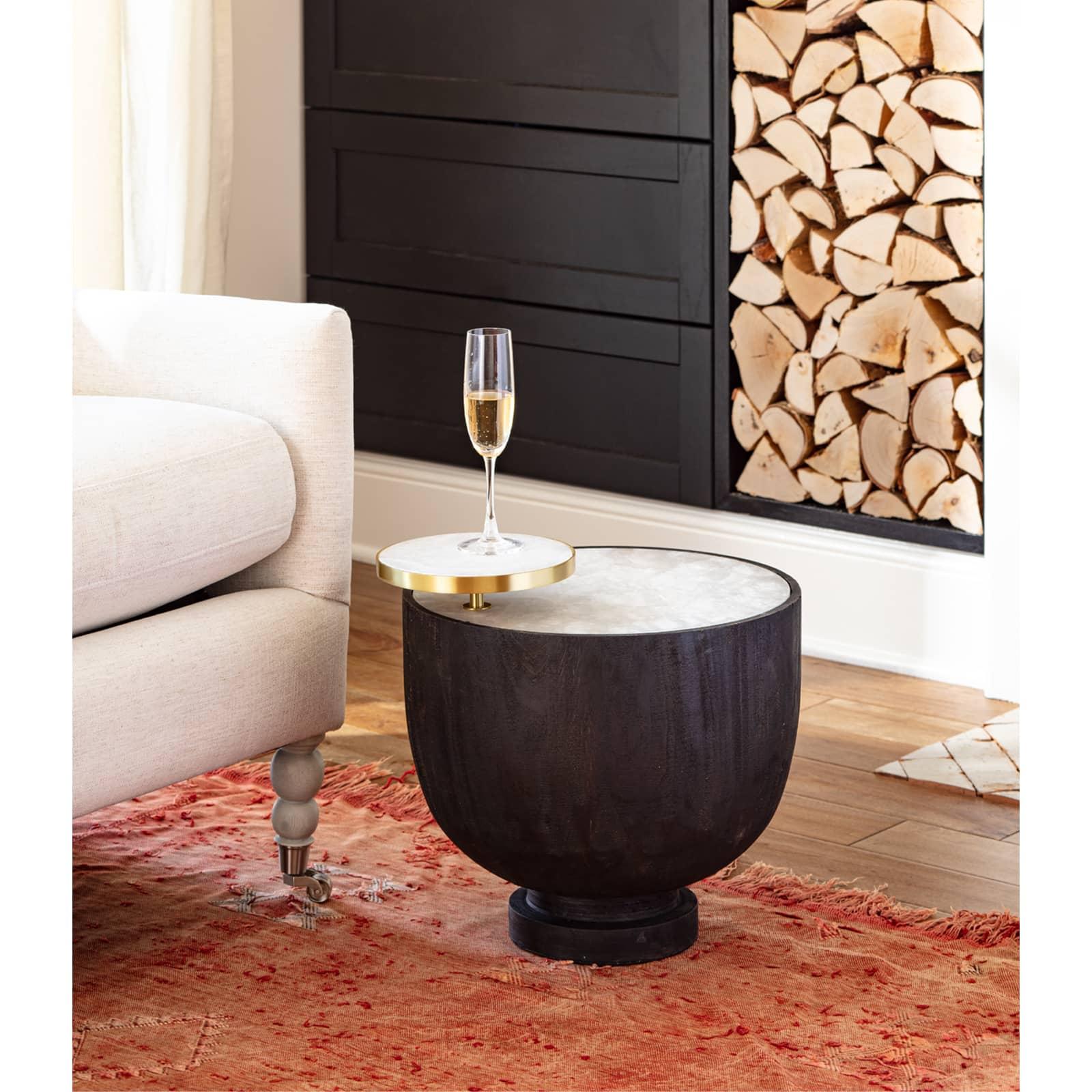 Theo Accent Table | Ebony
