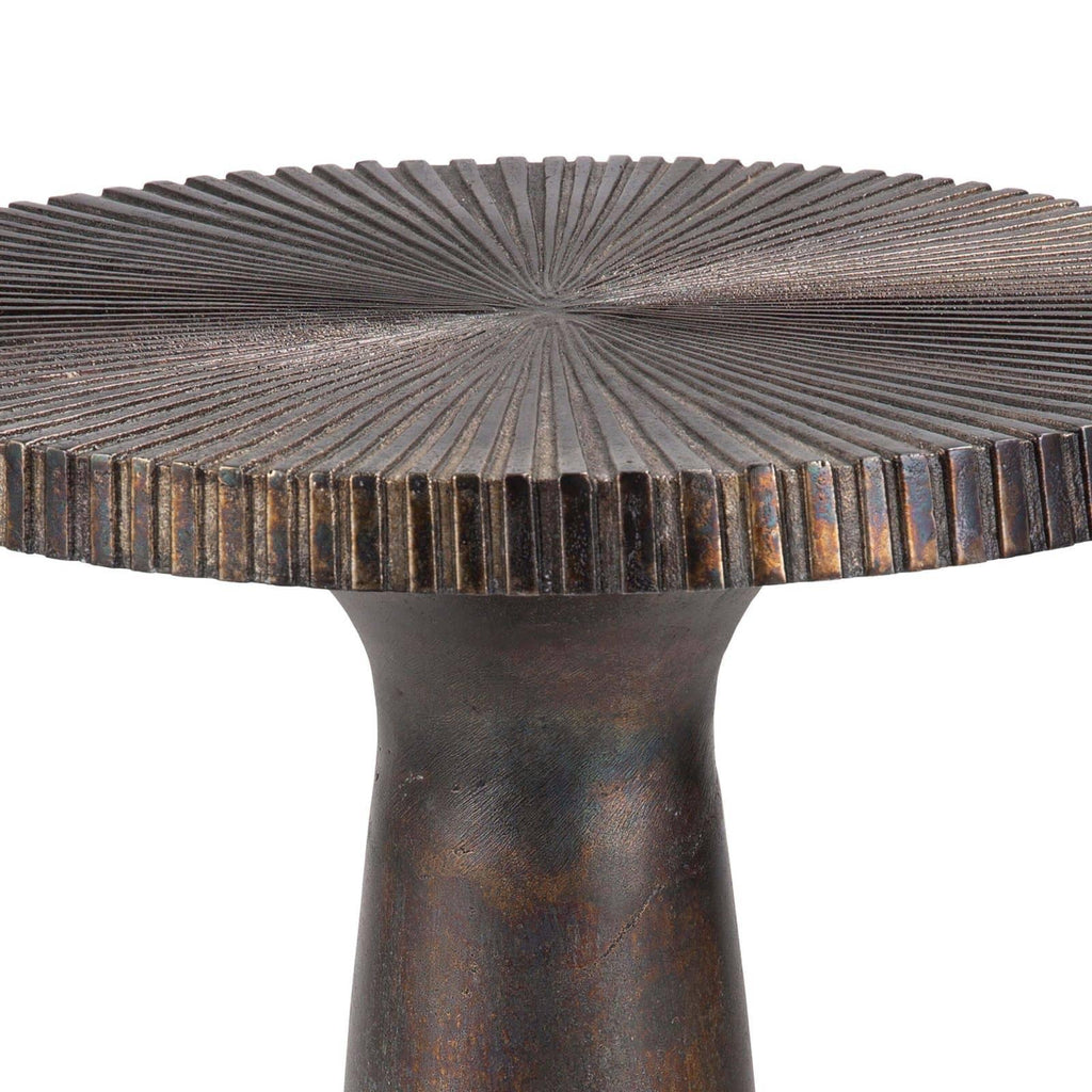 Ellis Table | Blackened Zinc