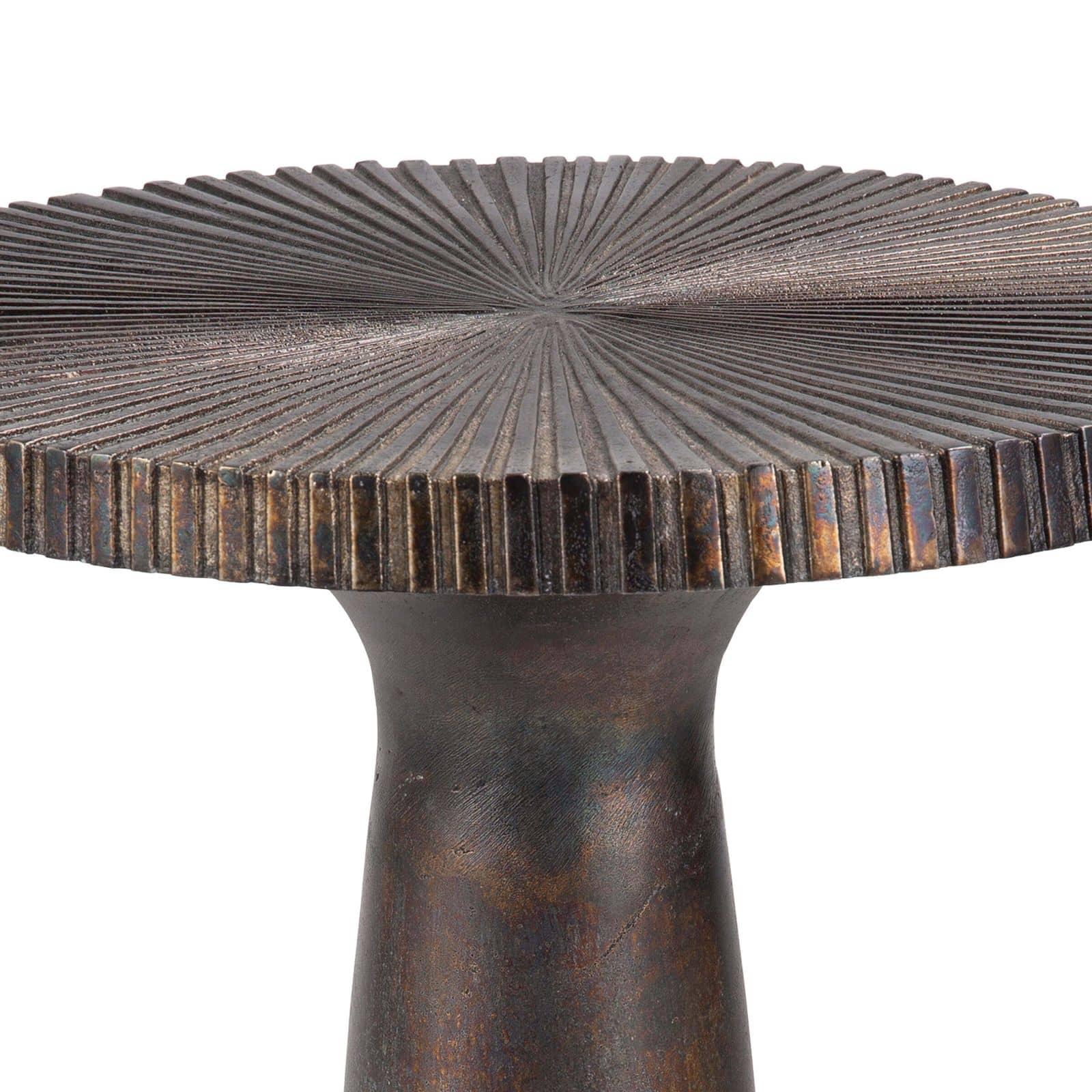 Ellis Table | Blackened Zinc