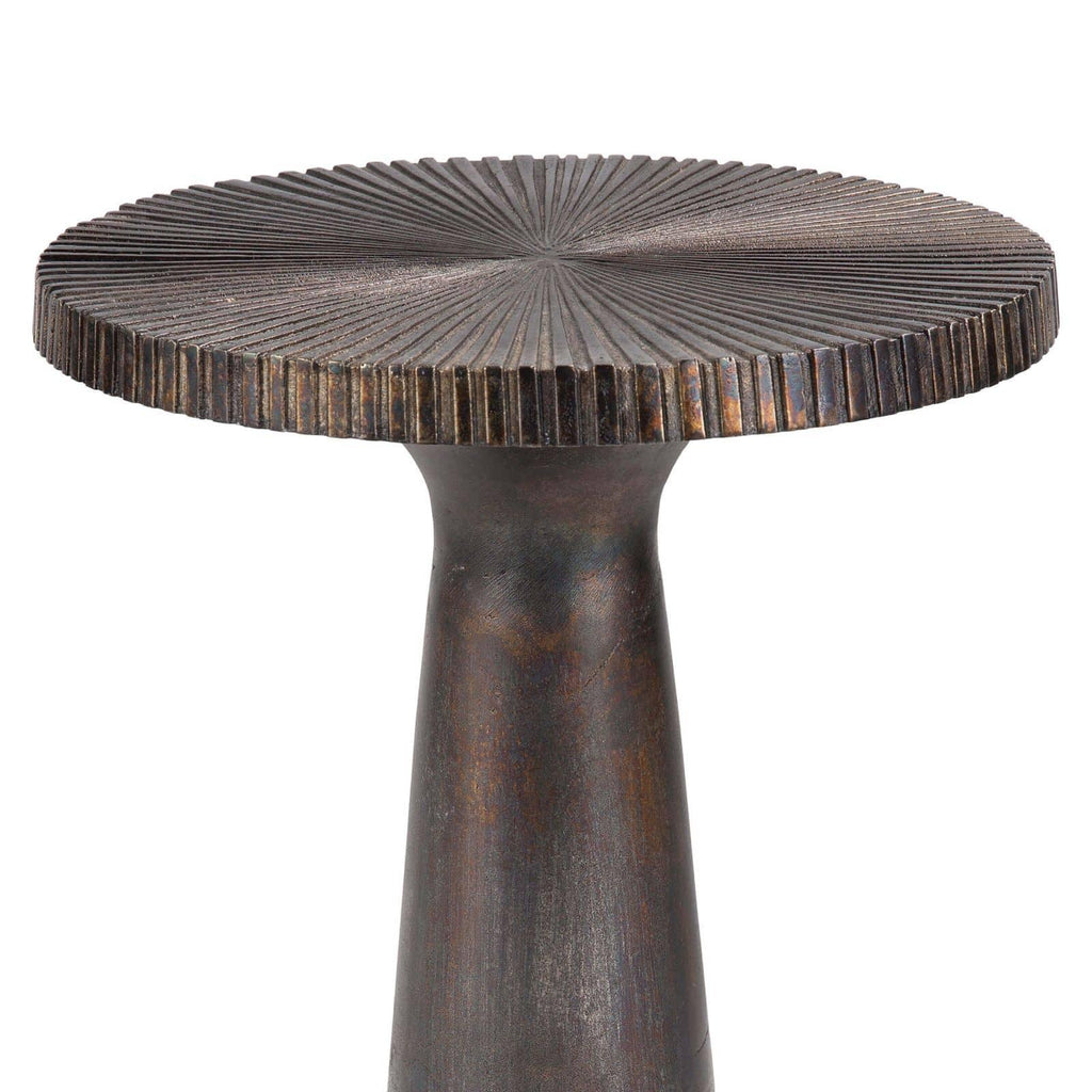 Ellis Table | Blackened Zinc