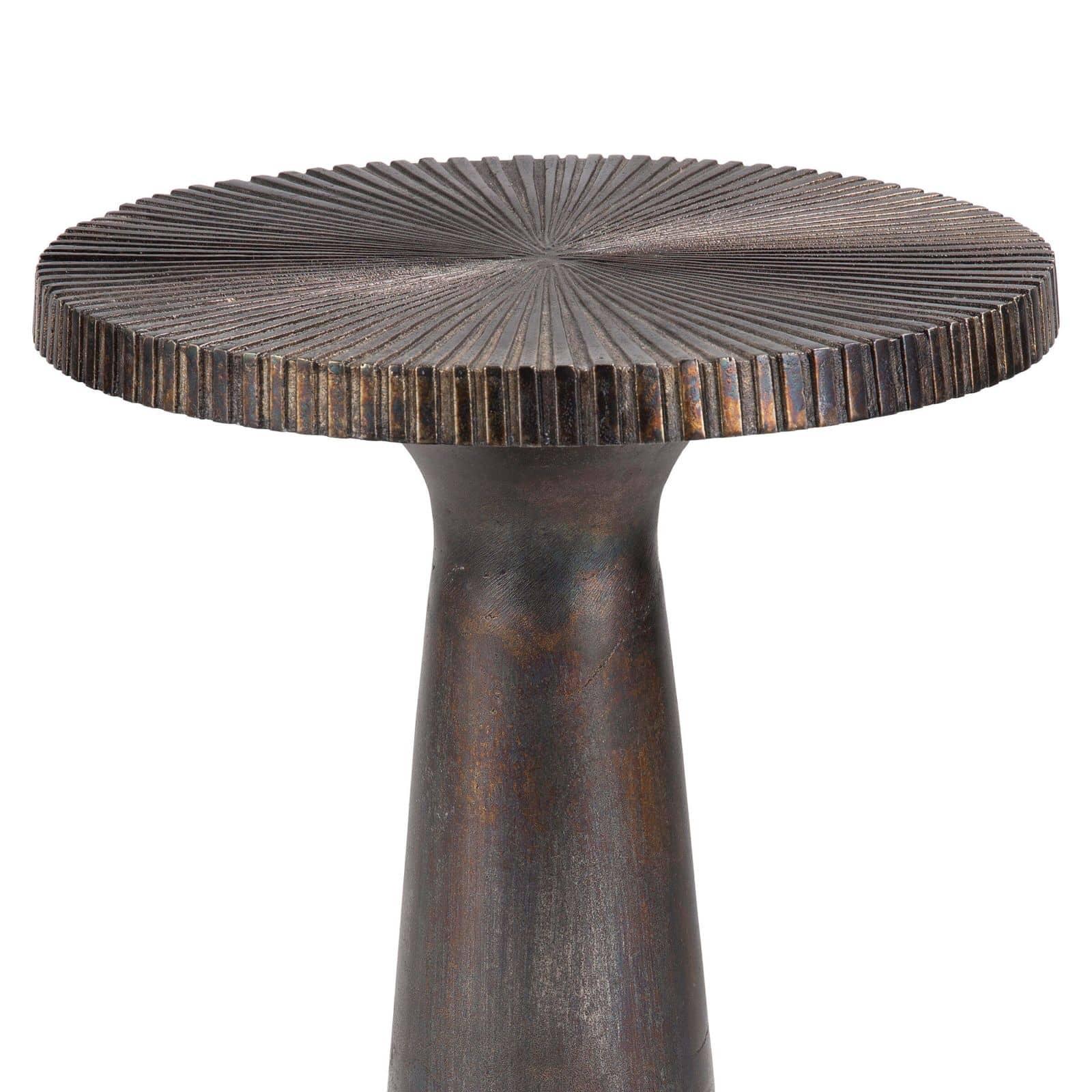 Ellis Table | Blackened Zinc