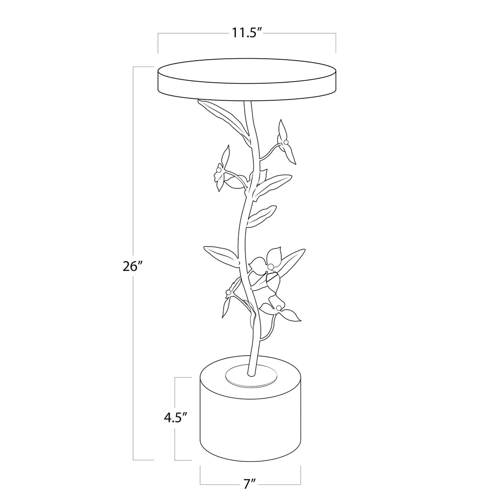Trillium Martini Table