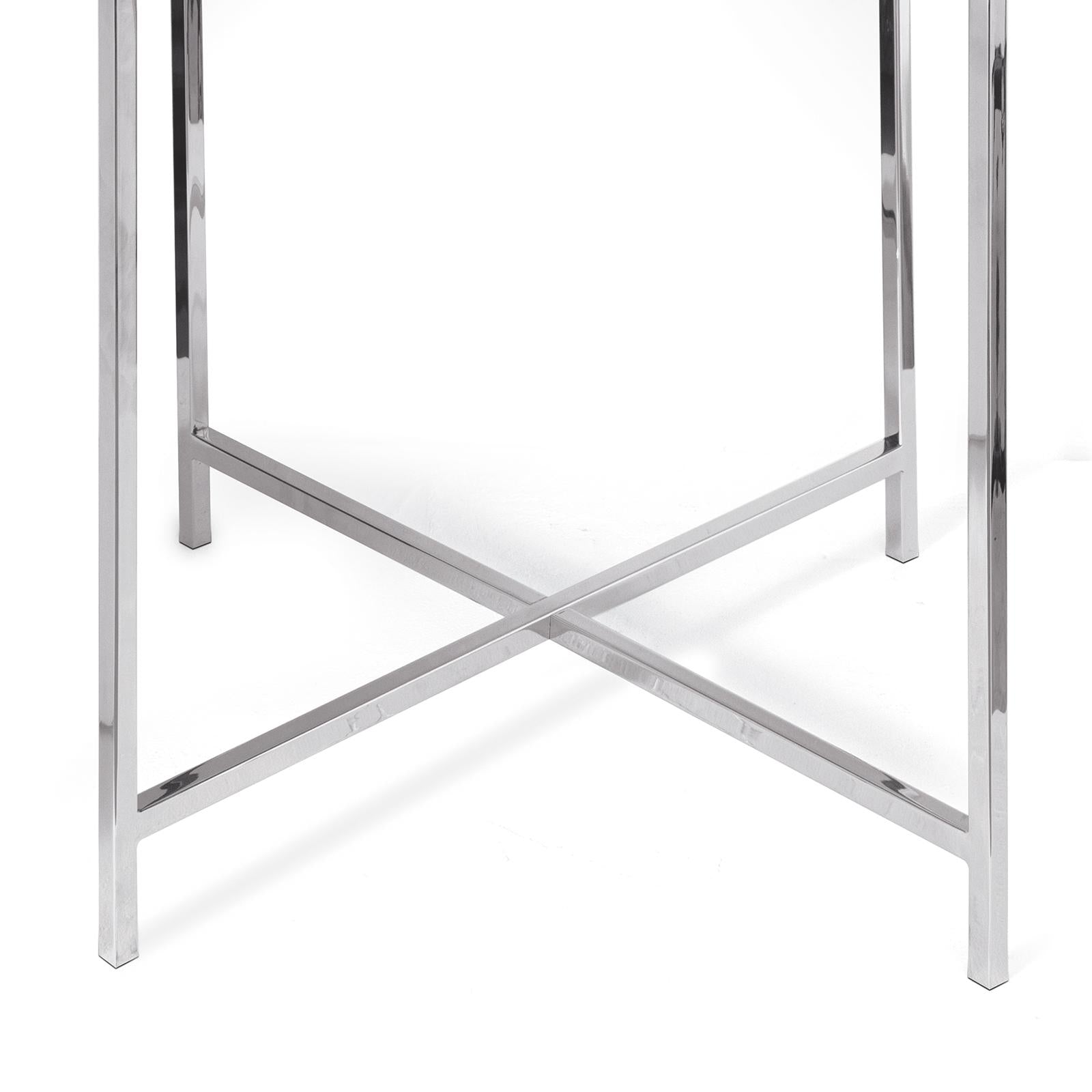 Derby Leather Tray Table | Black